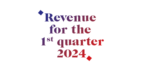 Revenue for the 1st quarter 2024